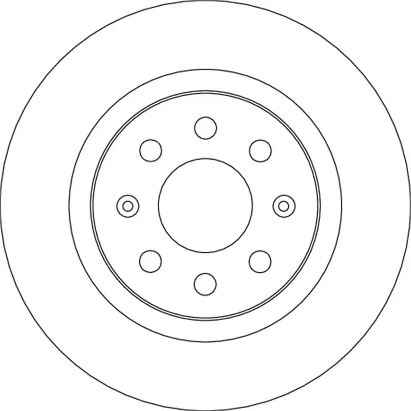 Handler.Part Brake disc TRW DF4740 2