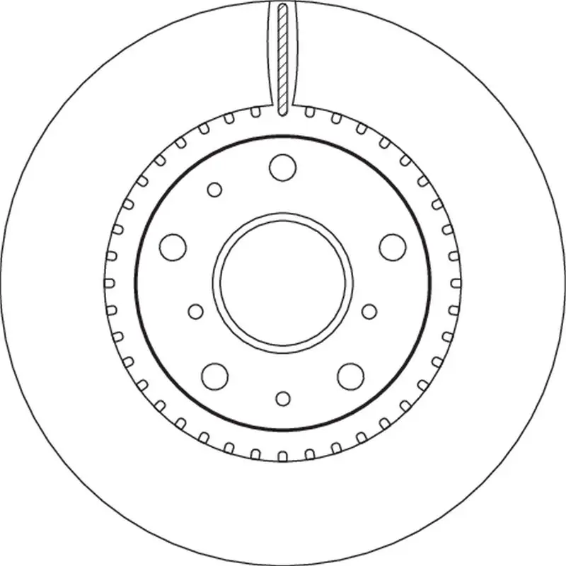 Handler.Part Brake disc TRW DF4741 2