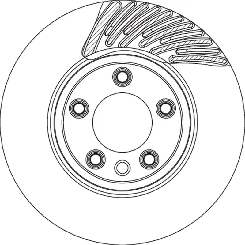 Handler.Part Brake disc TRW DF4764S 2