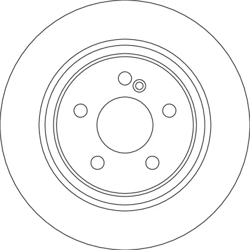 Handler.Part Brake disc TRW DF4805 2