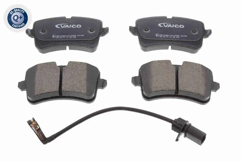 Handler.Part Brake pad set, disc brake VAICO V101024 1