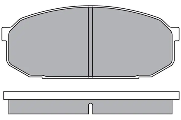 Handler.Part Brake pad set, disc brake AISIN ASN2071 1