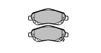 Handler.Part Brake pad set, disc brake AISIN ASN2205 1