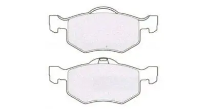 Handler.Part Brake Pad Set, disc brake AISIN ASN2227 1