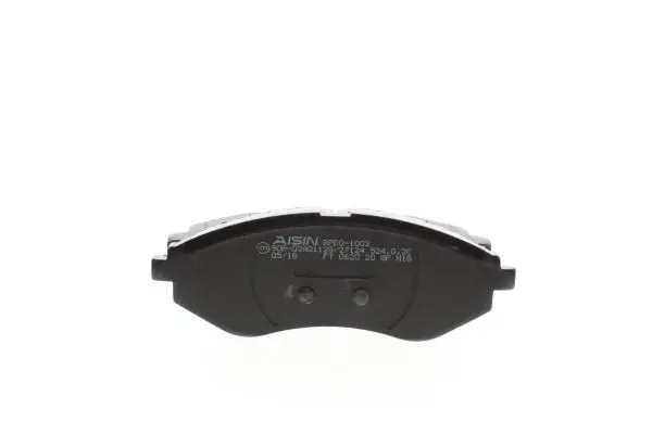 Handler.Part Brake pad set, disc brake AISIN BPDO1002 3