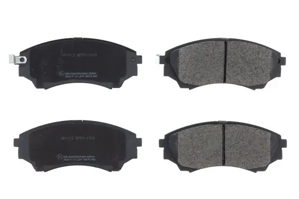 Handler.Part Brake pad set, disc brake AISIN BPFO1909 2