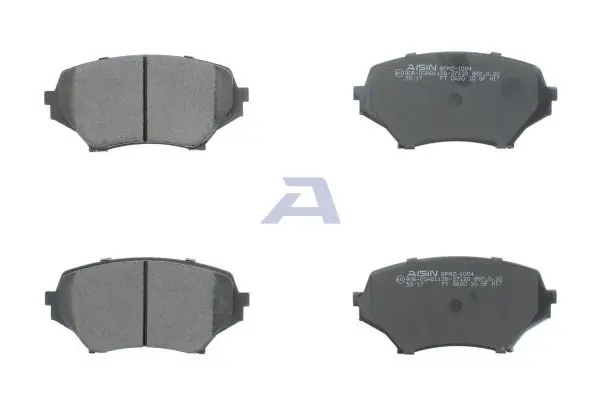 Handler.Part Brake pad set, disc brake AISIN BPMZ1004 2