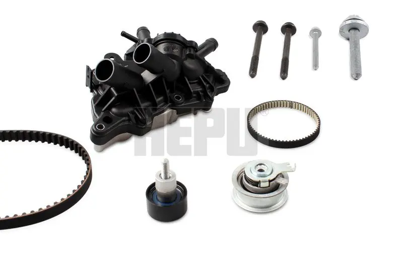 Handler.Part Water pump & timing belt set HEPU PK06870 1