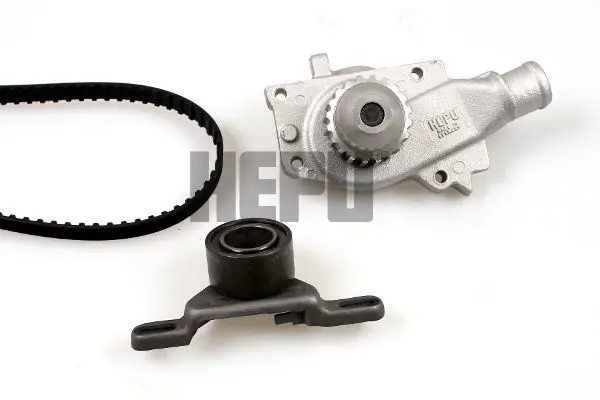 Handler.Part Water pump & timing belt set HEPU PK02010 1