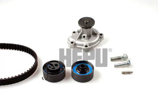 Handler.Part Water pump & timing belt set HEPU PK03260 1