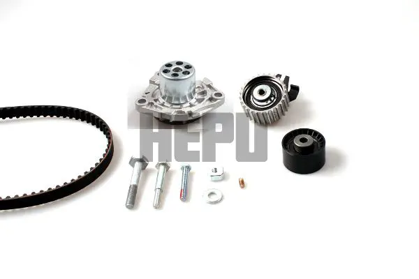 Handler.Part Water pump & timing belt set HEPU PK10894 1