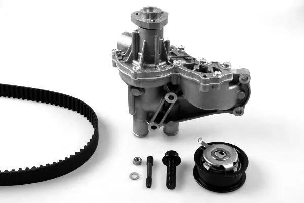 Handler.Part Water pump & timing belt set HEPU PK05136 1