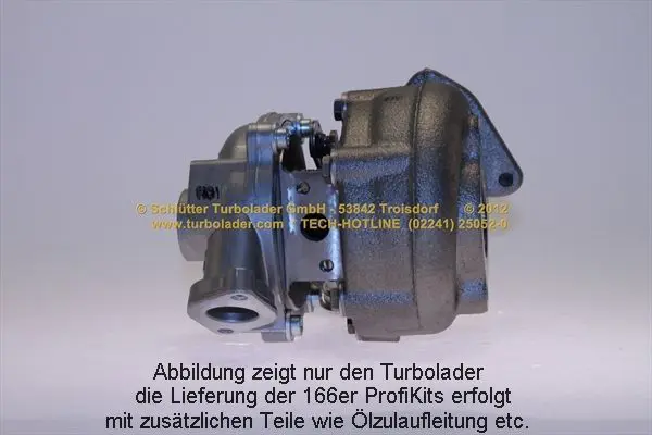 Handler.Part Lader, Aufladung SCHLÜTTER TURBOLADER 16600316EOL 5