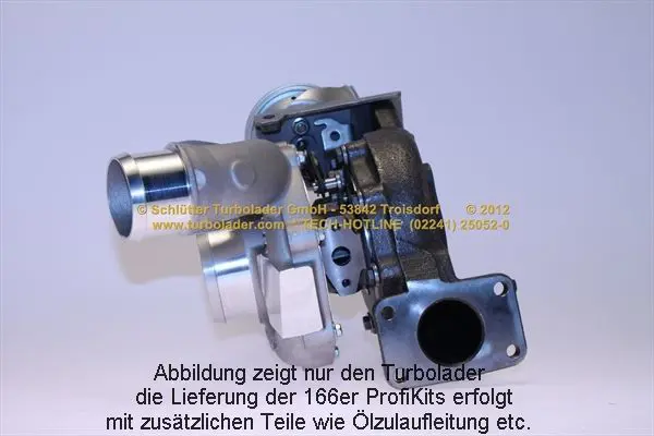 Handler.Part Lader, Aufladung SCHLÜTTER TURBOLADER 16600395 5