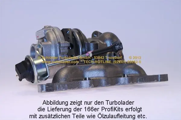 Handler.Part Lader, Aufladung SCHLÜTTER TURBOLADER 16600485 5