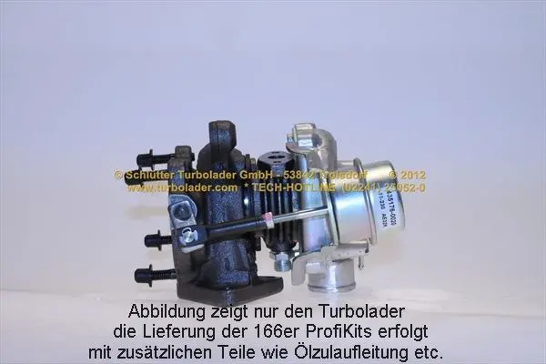 Handler.Part Lader, Aufladung SCHLÜTTER TURBOLADER 16600510 10