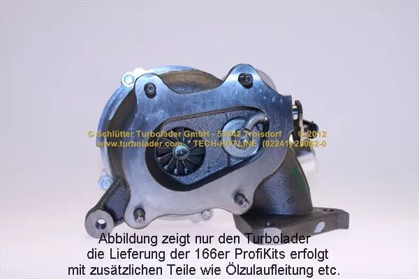 Handler.Part Lader, Aufladung SCHLÜTTER TURBOLADER 16600820 4