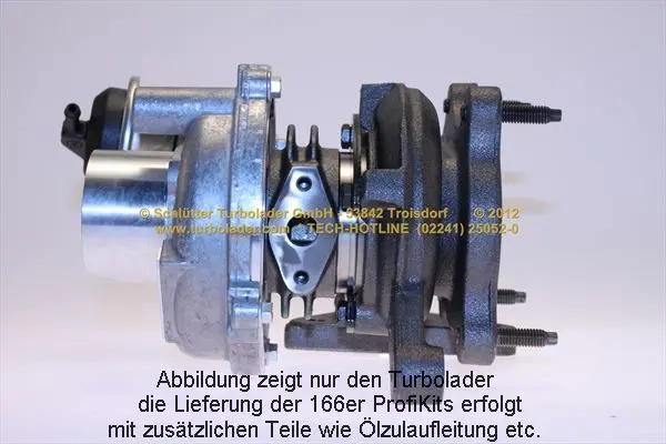 Handler.Part Lader, Aufladung SCHLÜTTER TURBOLADER 16600820 5