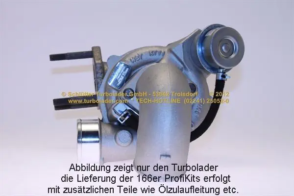 Handler.Part Lader, Aufladung SCHLÜTTER TURBOLADER 16600835 2