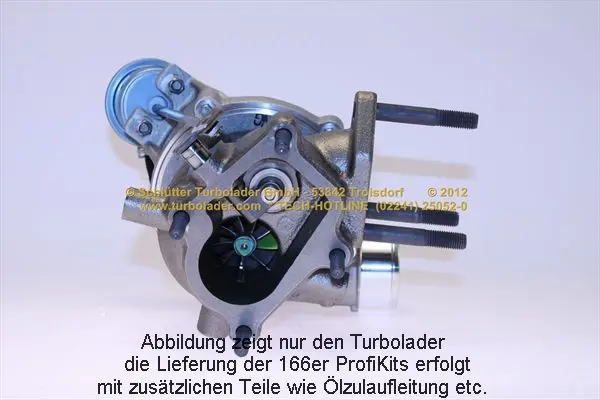 Handler.Part Lader, Aufladung SCHLÜTTER TURBOLADER 16600835 4