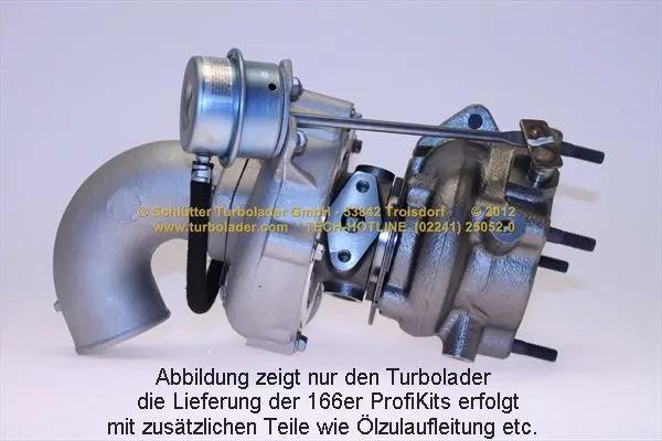 Handler.Part Lader, Aufladung SCHLÜTTER TURBOLADER 16600835 5