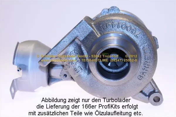 Handler.Part Lader, Aufladung SCHLÜTTER TURBOLADER 16601035EOL 4