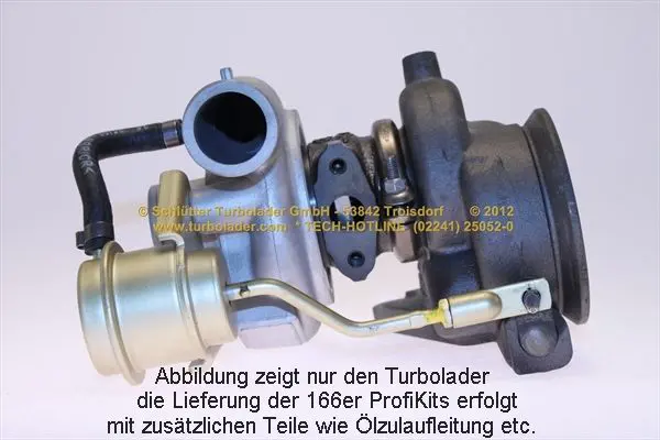 Handler.Part Lader, Aufladung SCHLÜTTER TURBOLADER 16601085 5