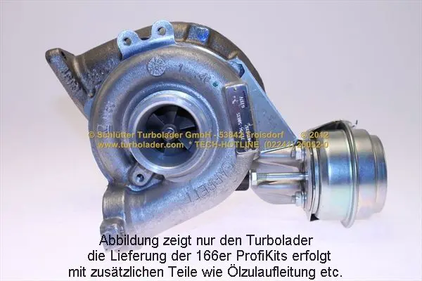 Handler.Part Lader, Aufladung SCHLÜTTER TURBOLADER 16602310 2