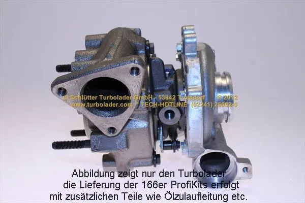 Handler.Part Lader, Aufladung SCHLÜTTER TURBOLADER 16602310 3