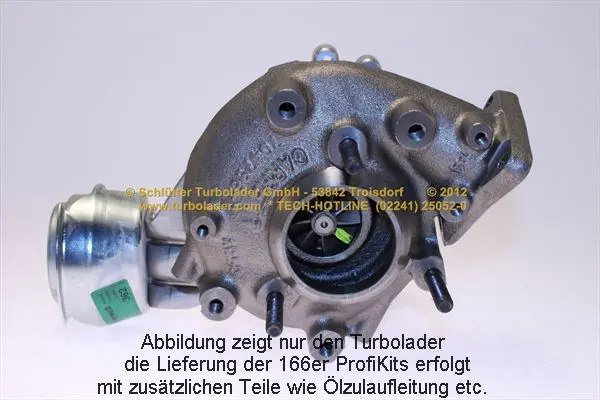 Handler.Part Lader, Aufladung SCHLÜTTER TURBOLADER 16602310 4