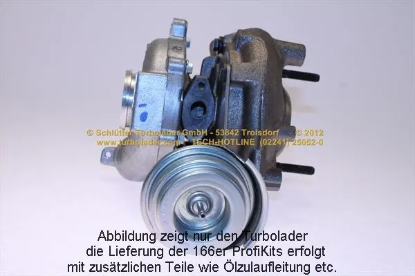 Handler.Part Lader, Aufladung SCHLÜTTER TURBOLADER 16602310 5