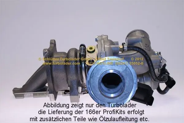 Handler.Part Lader, Aufladung SCHLÜTTER TURBOLADER 16606040EOL 4