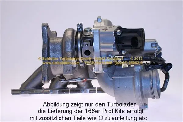 Handler.Part Lader, Aufladung SCHLÜTTER TURBOLADER 16609020 4