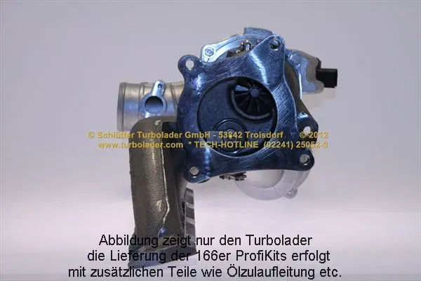 Handler.Part Lader, Aufladung SCHLÜTTER TURBOLADER 16609020 9