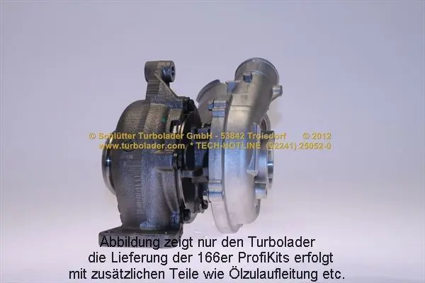 Handler.Part Lader, Aufladung SCHLÜTTER TURBOLADER 16609470EOL 3