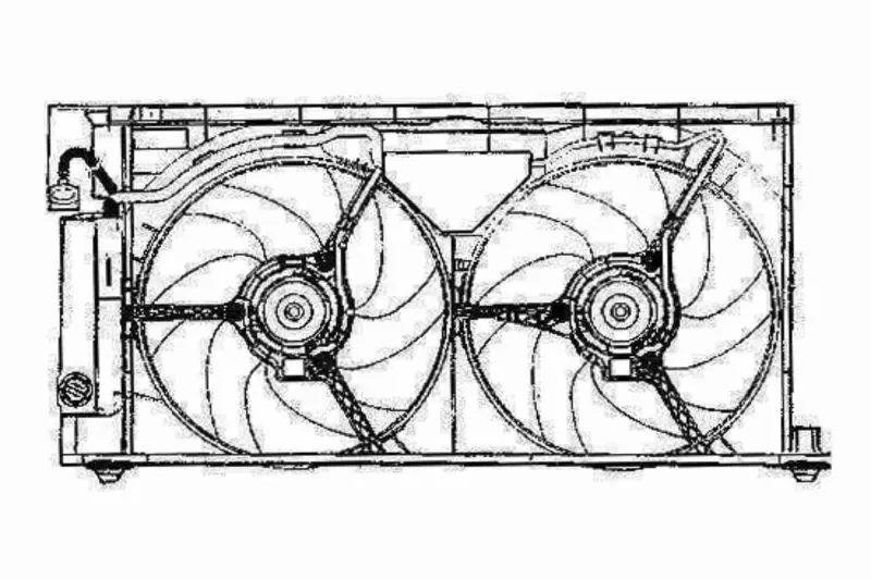 Handler.Part Fan, radiator VEMO V22011761 1