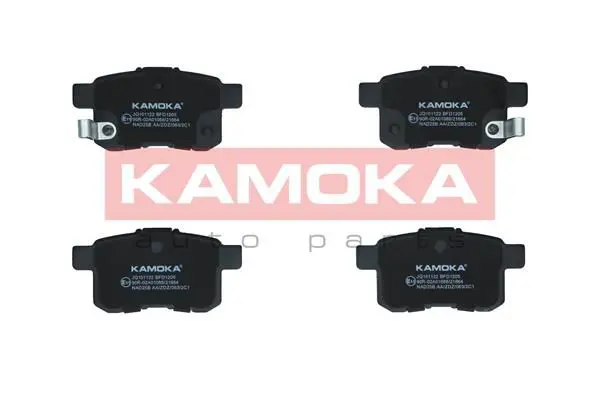 Handler.Part Brake pad set, disc brake KAMOKA JQ101122 1