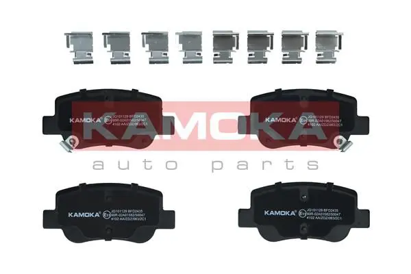 Handler.Part Brake pad set, disc brake KAMOKA JQ101129 1