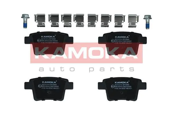 Handler.Part Brake pad set, disc brake KAMOKA JQ101214 1