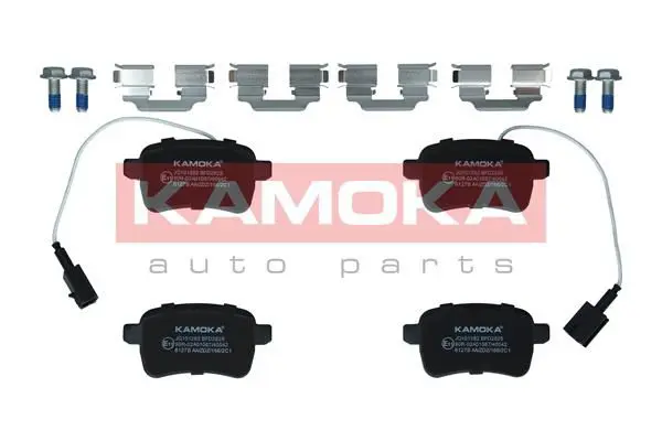 Handler.Part Brake pad set, disc brake KAMOKA JQ101282 1