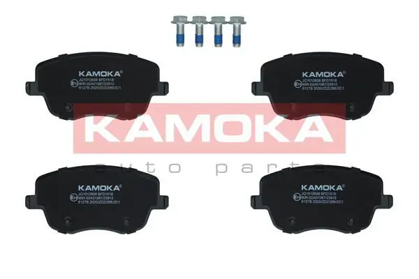 Handler.Part Brake pad set, disc brake KAMOKA JQ1012838 1