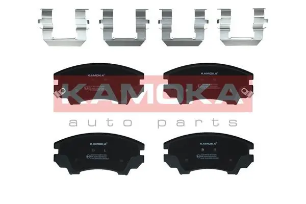 Handler.Part Brake pad set, disc brake KAMOKA JQ1018416 1