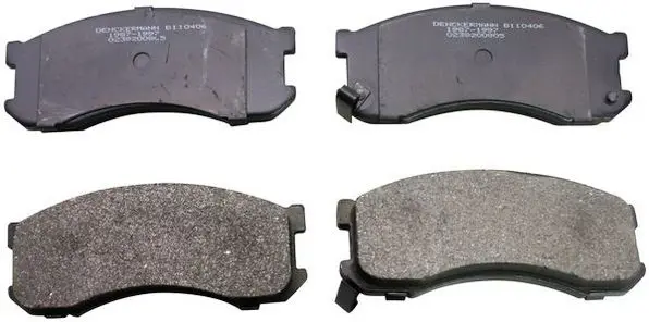 Handler.Part Brake pad set, disc brake DENCKERMANN B110406 1