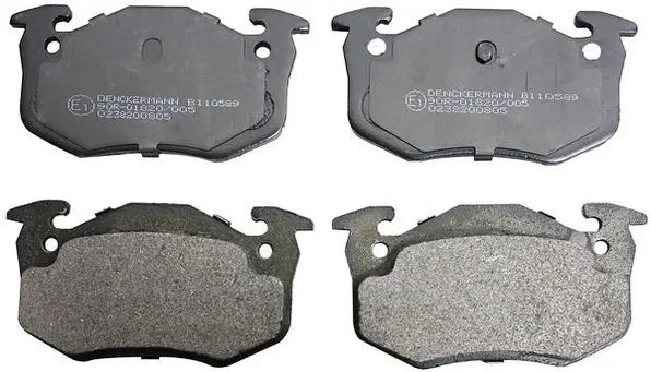 Handler.Part Brake pad set, disc brake DENCKERMANN B110589 1