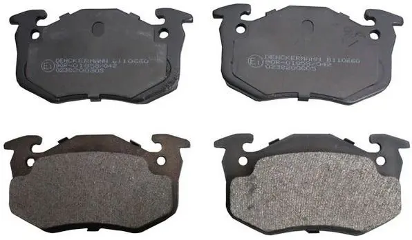 Handler.Part Brake pad set, disc brake DENCKERMANN B110660 1