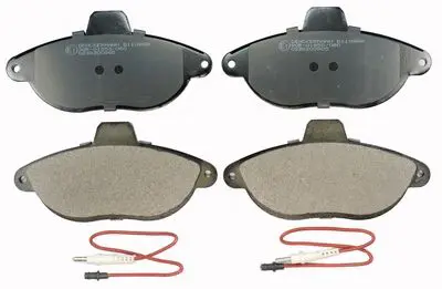 Handler.Part Brake pad set, disc brake DENCKERMANN B110888 1