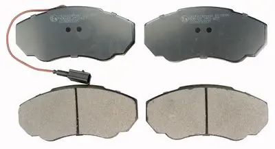 Handler.Part Brake pad set, disc brake DENCKERMANN B110899 1