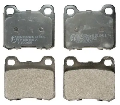 Handler.Part Brake pad set, disc brake DENCKERMANN B110916 1