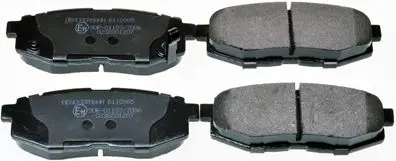 Handler.Part Brake pad set, disc brake DENCKERMANN B110985 1