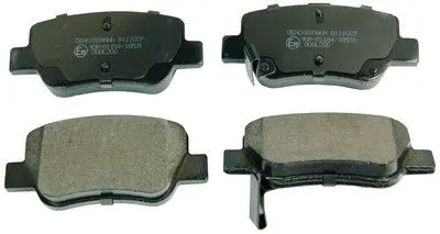 Handler.Part Brake pad set, disc brake DENCKERMANN B111029 1